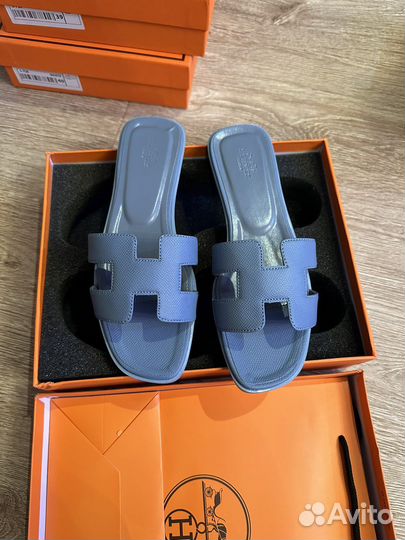 Шлепки женские Hermes