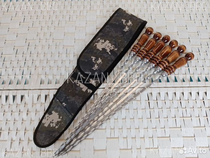 Шампуры с чехлом