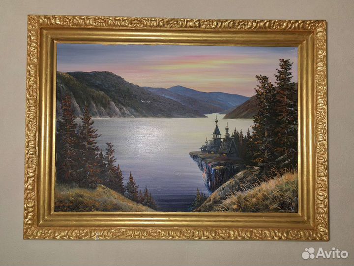 Большая картина маслом