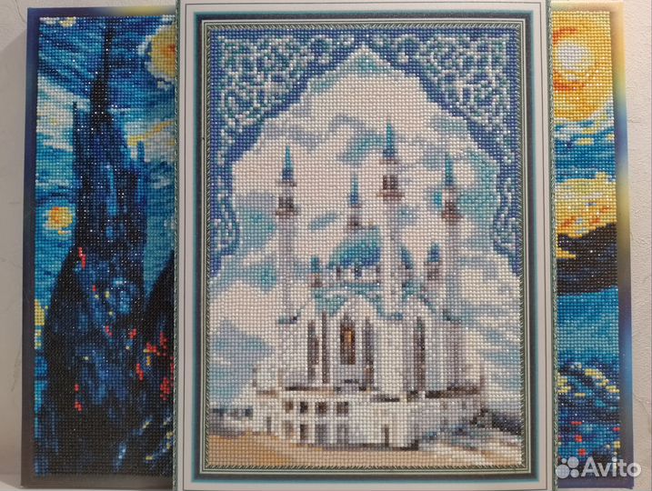 Алмазная мозайка на подрамнике