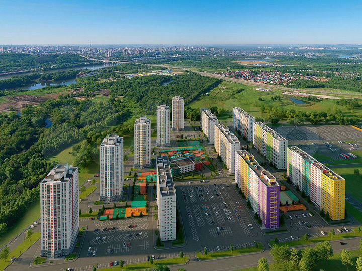 2-к. квартира, 71,6 м², 20/25 эт.