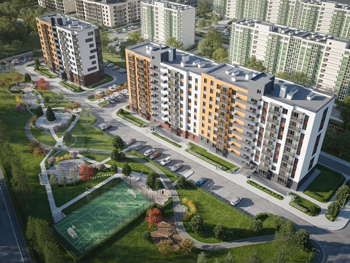 2-к. квартира, 48,7 м², 5/9 эт.