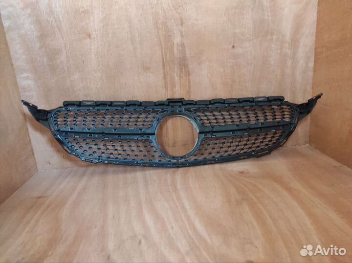 Решетка радиатора Mercedes W205 Diamond