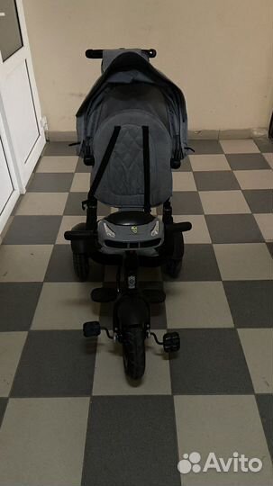 Велосипед с родительской ручкой