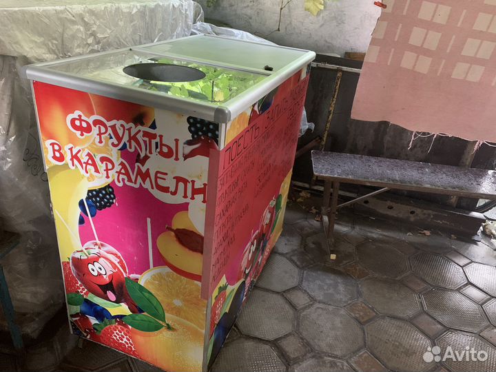 Фрукты в карамели и шоколаде