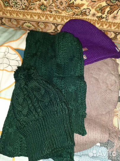 Шапки и шарфы женские