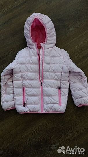 Куртка демисезонная для девочки р. 122