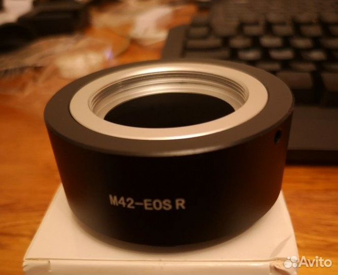 Кольцо Переходник Адаптер Canon M42-EOS-R