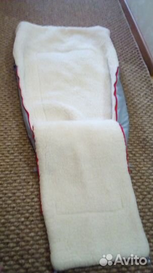 Меховой конверт мешок