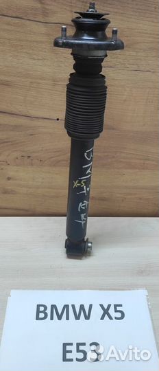 Амортизатор задний с чашкой BMW-X5 E-53, 2002г