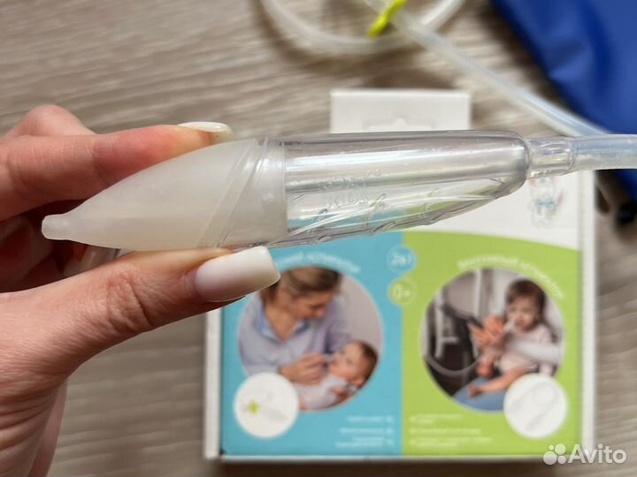 Аспиратор назальный с адаптером для пылесоса