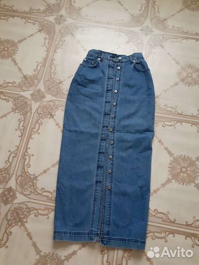 Джинсовая юбка