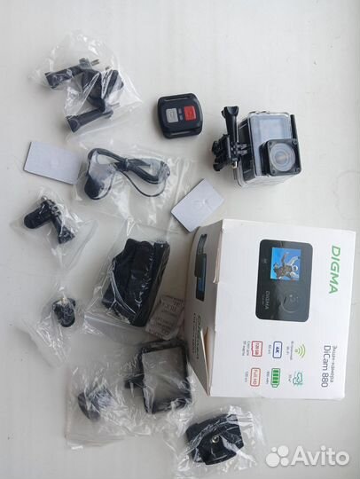 Экшн камера digma 880