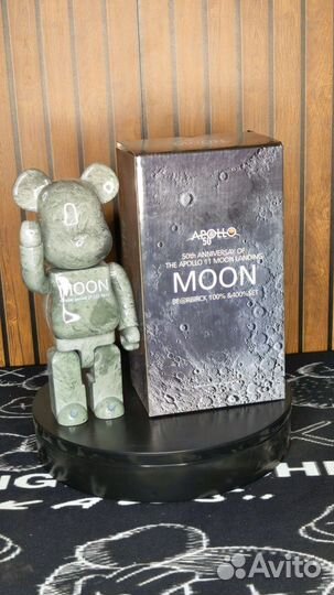 Bearbrick Moon 28 см 400% Луна
