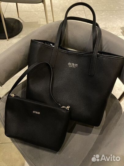 Сумка шоппер Guess Оригинальная с QR - кодом