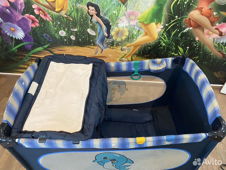 Манеж- кровать capella happi zoo