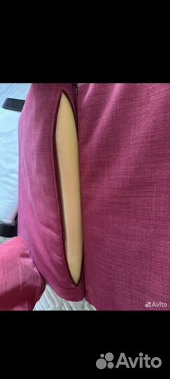 Подушка для кресла IKEA poeng, красная