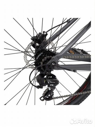 Велосипед Welt Raven 1.0 HD 27 2023 Anthracite 20