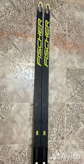 Лыжи коньковые fisher 3D