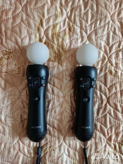 2 PS move для PS3/PS4