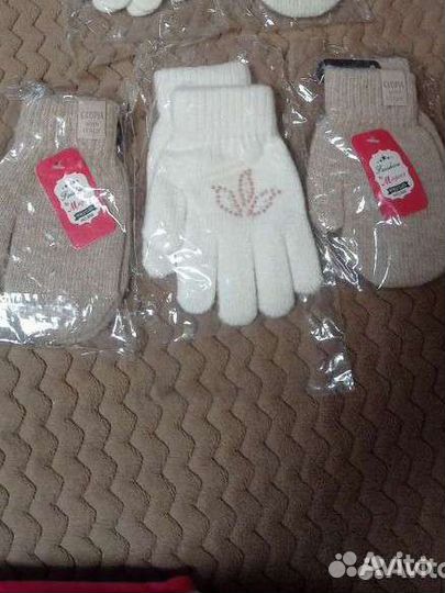 Варежки новые для девочки