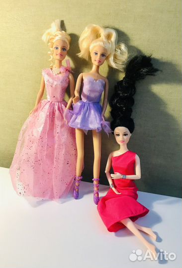 Лоты кукол типа барби, пупсики, куколки