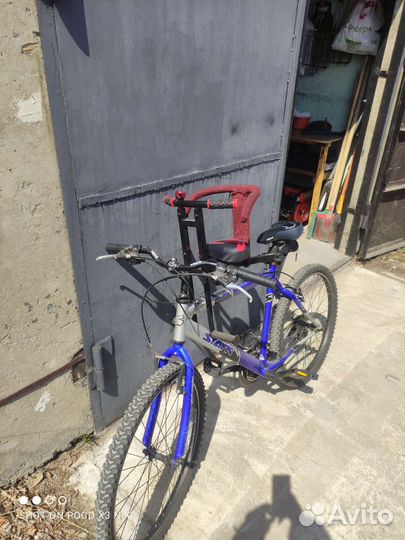 Детское велокресло переднее