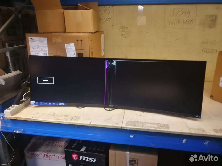 Монитор philips 4K 498P9