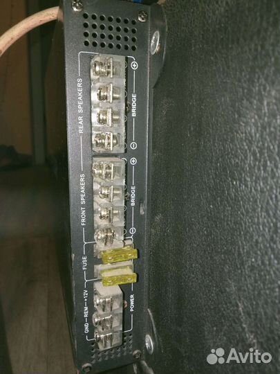 Сабвуфер и усилитель бу