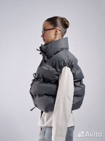 Жилет Malibu Graphit Print Uzhe Vyhozhu