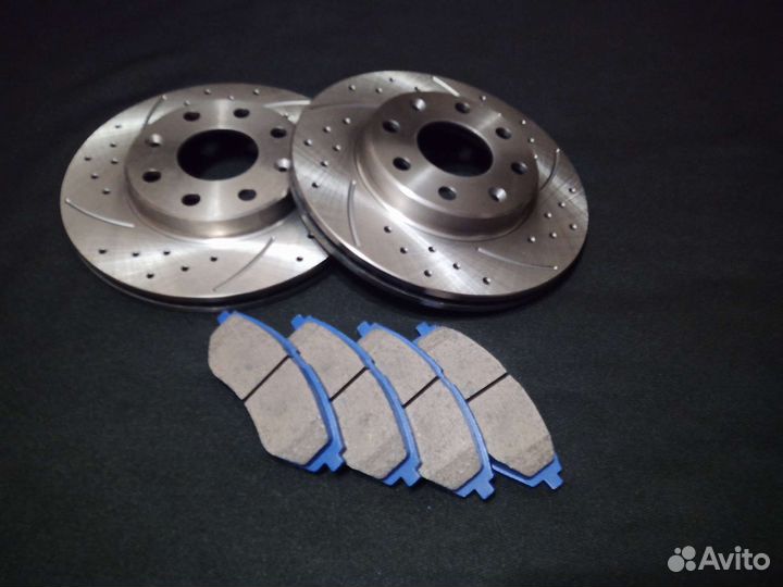Тормозные диски chevrolet aveo t250 + керамика