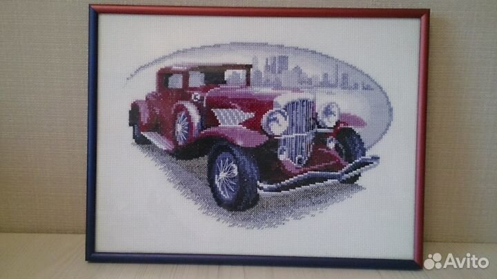 Картина, вышивка крестом 