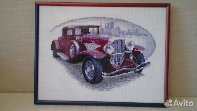 Картина, вышивка крестом 