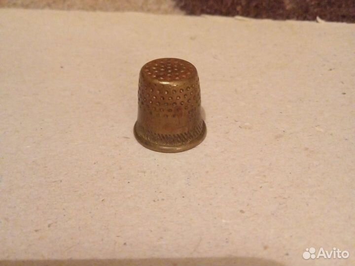 Наперсток латунь СССР