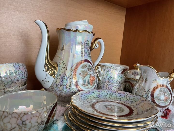 Сервиз чайный Мадонна на 6 персон Германия СССР