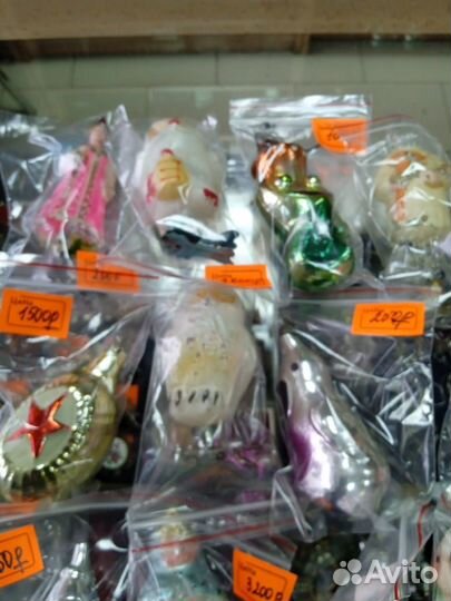 Елочные игрушки СССР