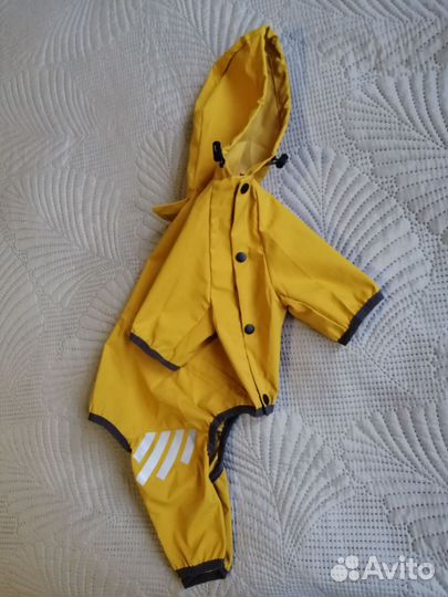 Комбинезон дождевик для собаки средней породы