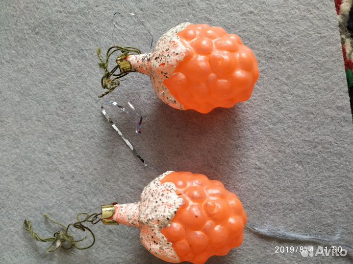 Ёлочные игрушки СССР