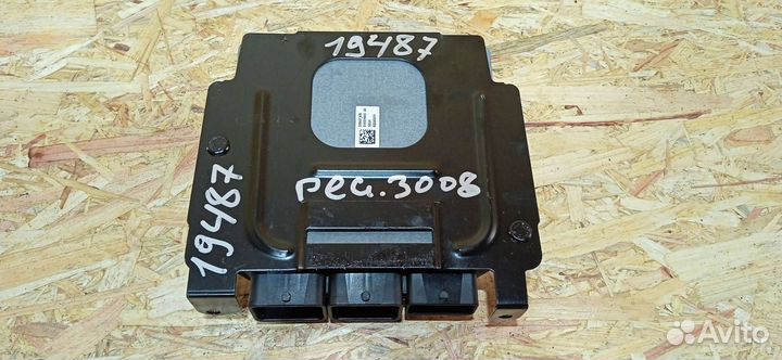 Блок управления двигателем Peugeot 3008 2012