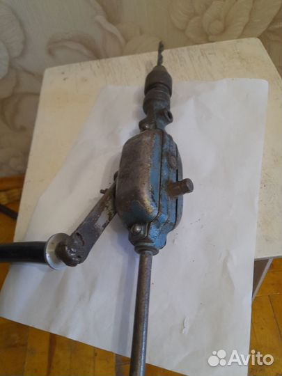 Дрель ручная механическая СССР