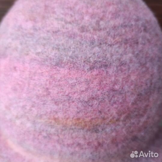 Шапочка банная валяная из овечьей шерсти 56-58