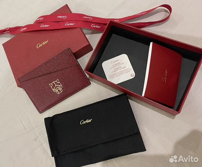 Карт Holder Cartier.визитница, оригинал