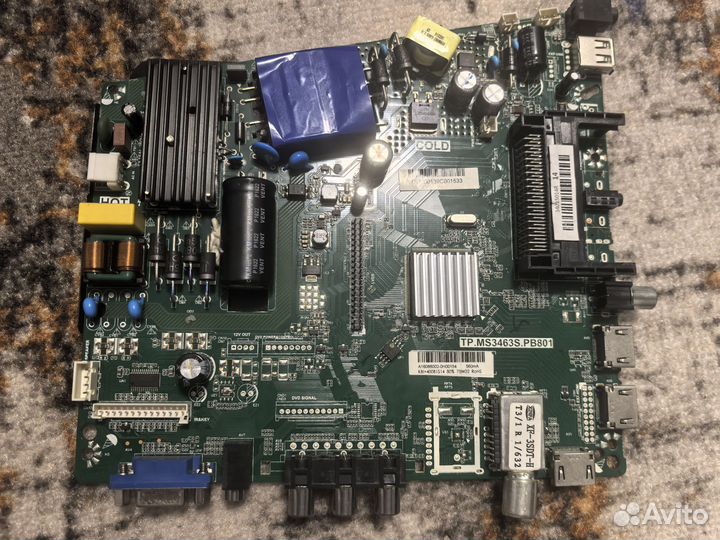 Плата для телевизора dexp F40C7100k