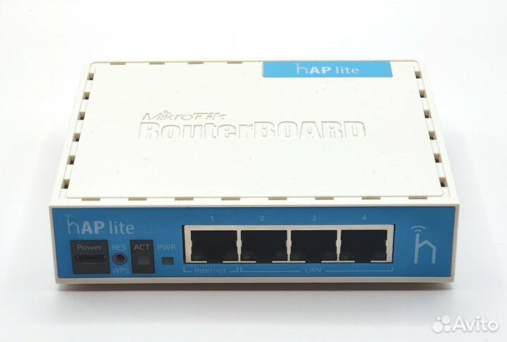 WiFi роутер MikroTik hAP lite (rb941-2nd)