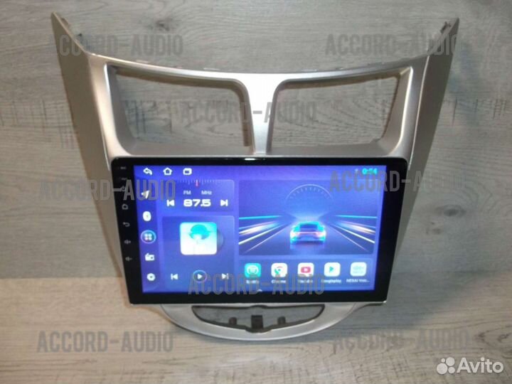 Магнитола 2DIN Hyundai Solaris Android 2/32