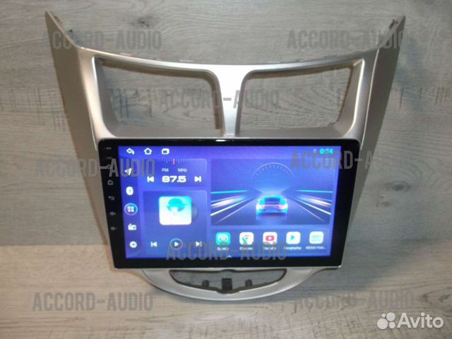 Магнитола 2DIN Hyundai Solaris Android 2/32