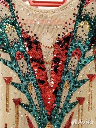 Гимнастика купальник 128