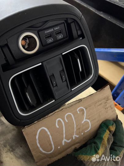 Дефлектор задний Леванте / задняя часть консоли