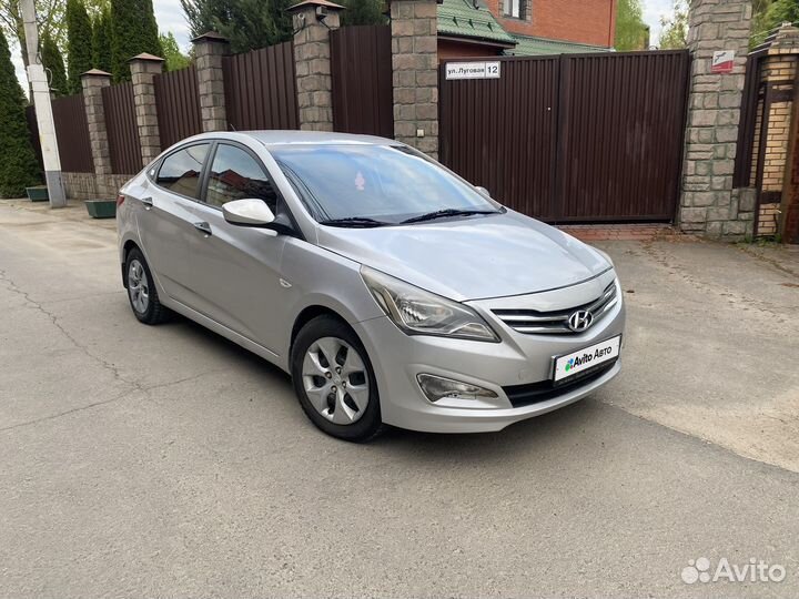Hyundai Solaris 1.4 AT, 2015, 125 454 км