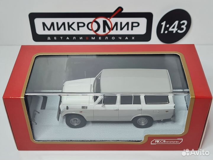 Модель MK 1/43 Toyota Land Cruiser, Серый